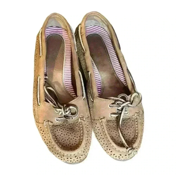 Sperry Top Siders Boat Shoes Floral Cutouts Classic Loafers Cushioned
8 Coastal - Picture 3 of 8